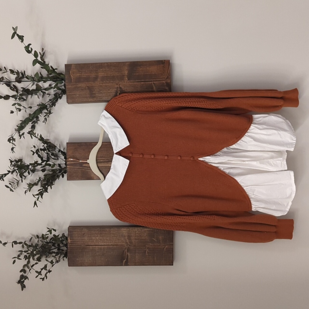 Anthropologie X Maeve Twofer Sweater - Picture 4 of 10